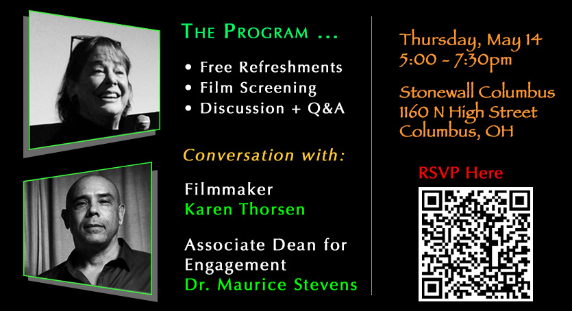 portrait of karen thorsen + andre brown